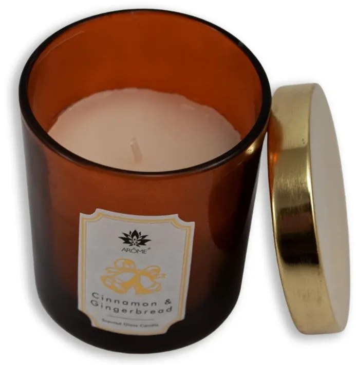 Arome Színes üvegben, fedéllel, Cinnamon &amp;Gingerbread, 125 g