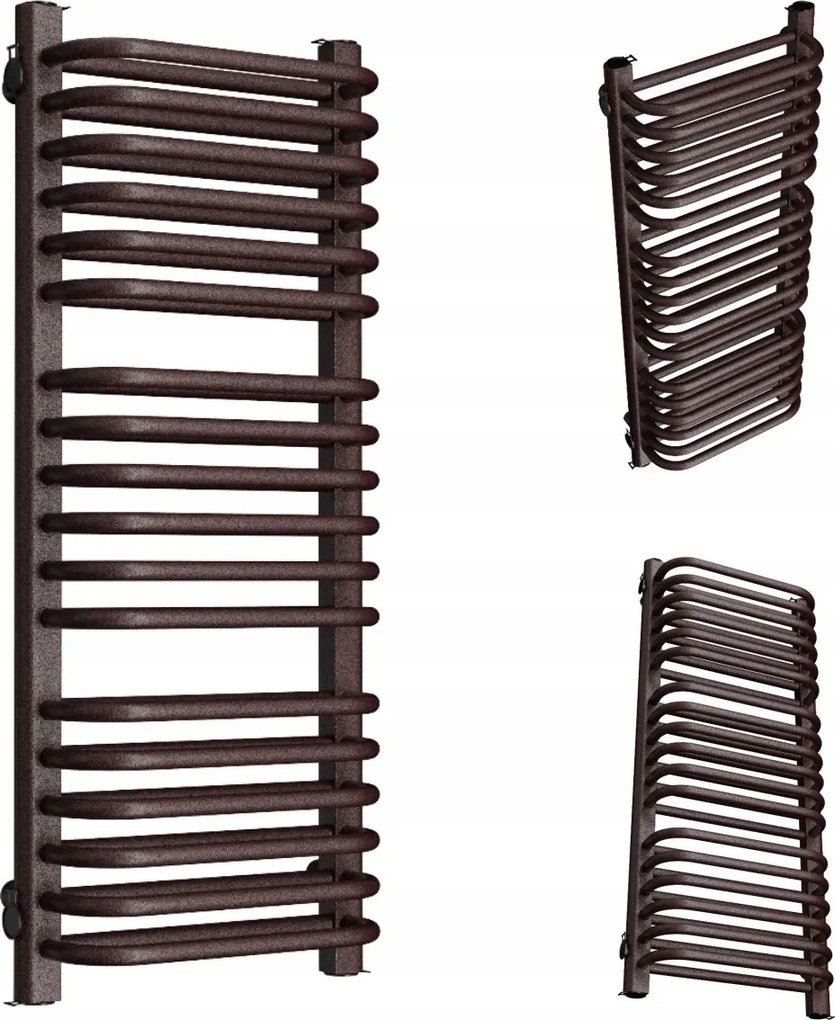 Fürdőszobai Radiátor Függőleges Double 1220/400 Bordó