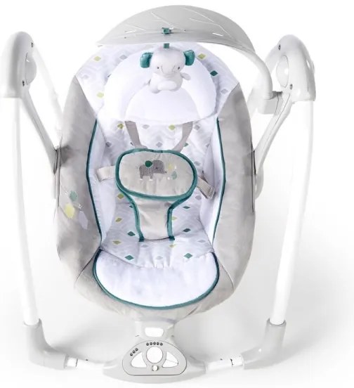 Ingenuity NASH 2v1 gyerek vibrációs hinta dallammal, 4xLR20 elemmel