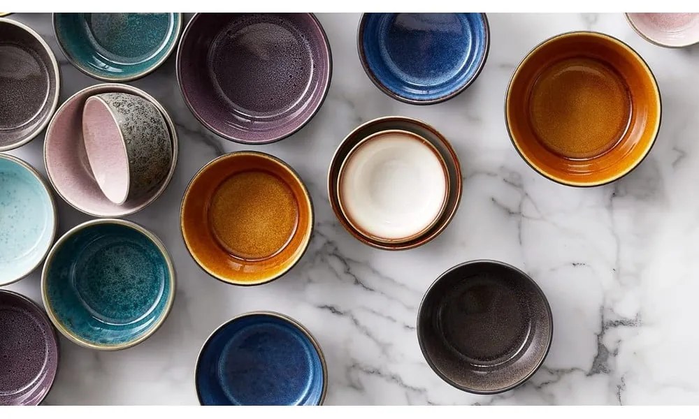 Zöld-fekete kőedény tálka Gastro Green/Black – Bitz