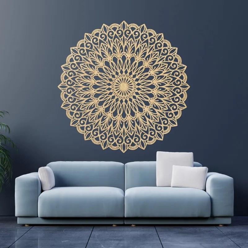 Fából készült mandala a falon – Elegáns dekoráció otthonába | PROKA