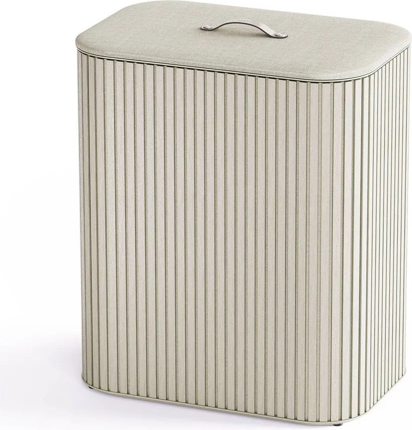 Bézs bambusz szennyeskosár 2x45 l Tota Luxe – Joseph Joseph