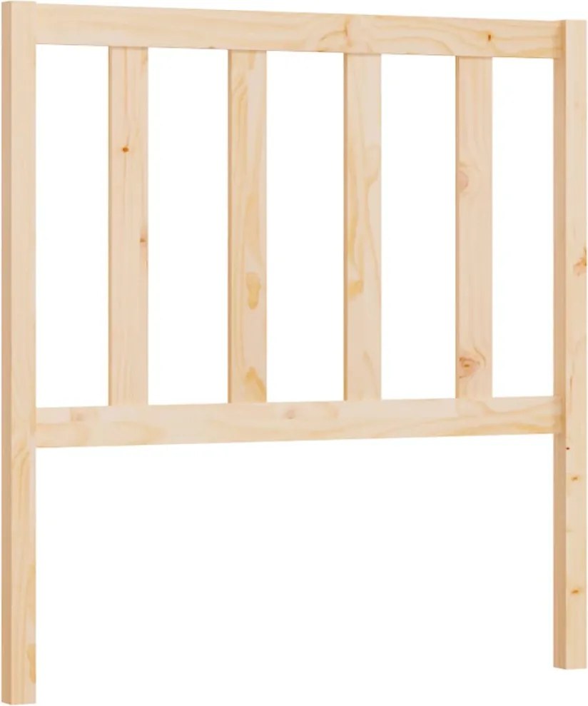 vidaXL tömör fenyőfa ágy fejtámla 106 x 4 x 100 cm