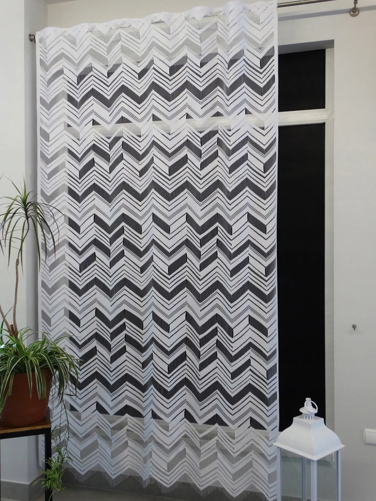 Mg Függöny kész alagút Panel 150x250 Fehér 662/9