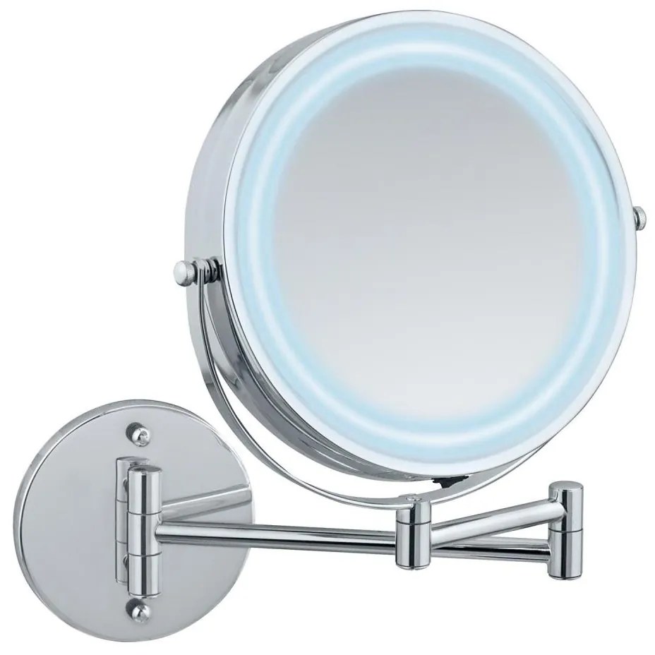 WENKO 3656530100 - Tükör POWER-LOC 25,5x32 cm fényes króm