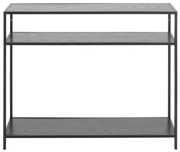 SARON konzolasztal, fekete