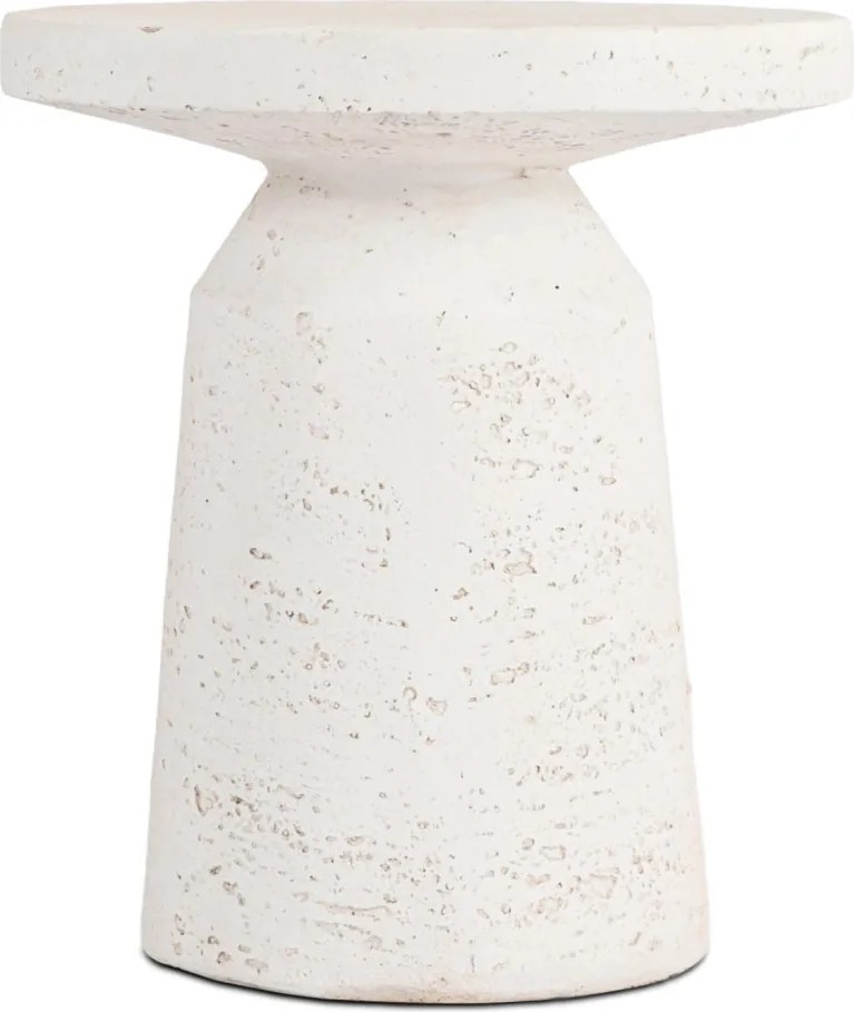 Modern dohányzóasztal DESS 38 cm, krémbézs