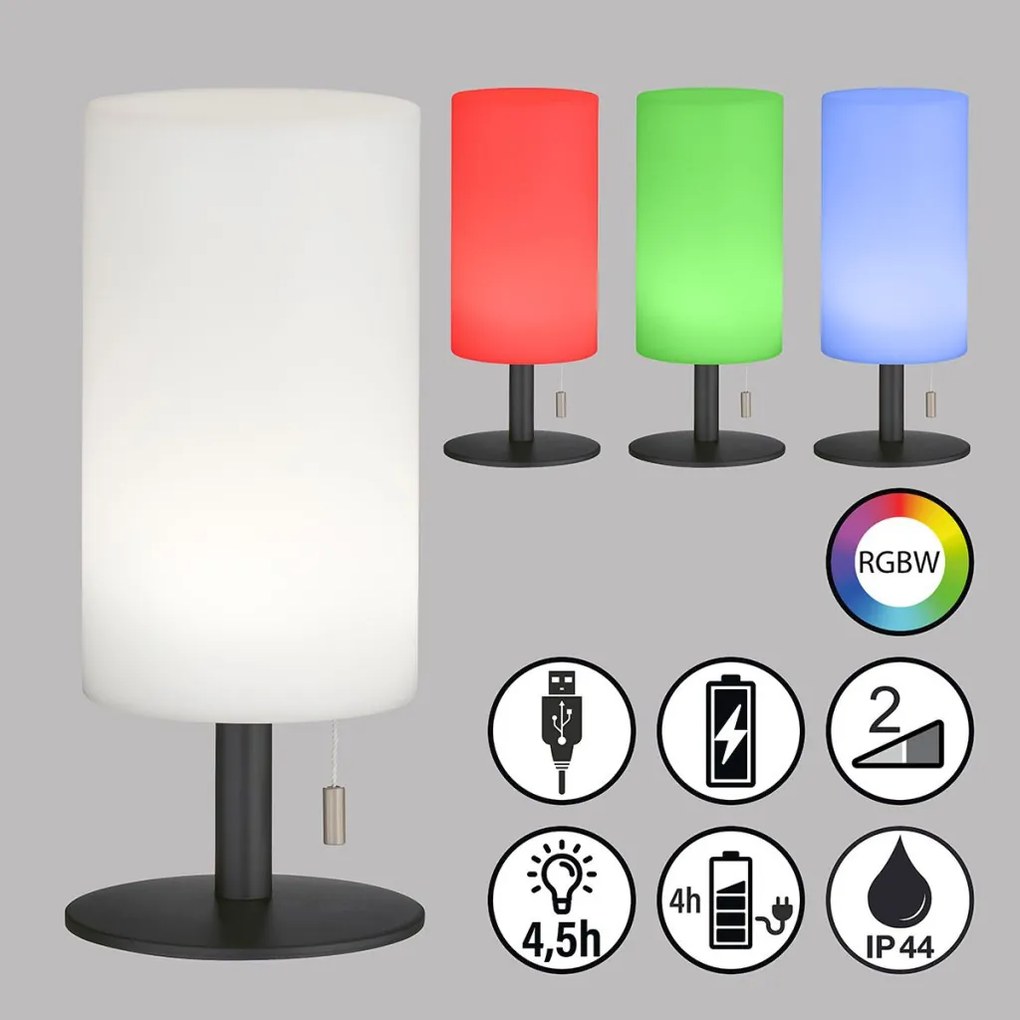 Fisher&Honsel Larino 850246 Asztali lámpa 2x1.5W/LED RGBW 170lm IP44
