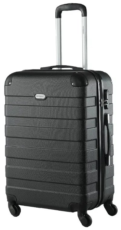 Deuba Utazó bőrönd Essential L - fekete