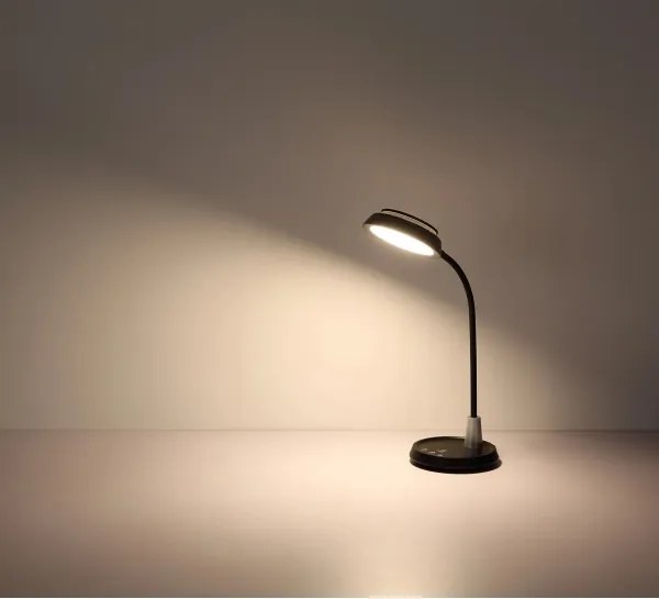 Globo 58496S - KIRK érintésvezérelt, fényerőszabályozható LED asztali lámpa LED/12W/230V fekete