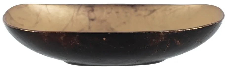 Üveg dekoratív tál 15,5x10 cm – Ixia