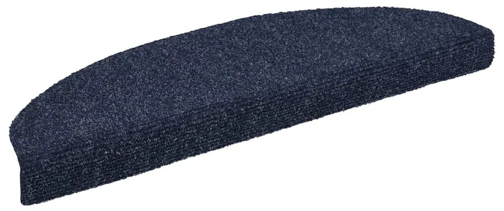 30 db kék öntapadó lépcsőszőnyeg 65x21x4 cm