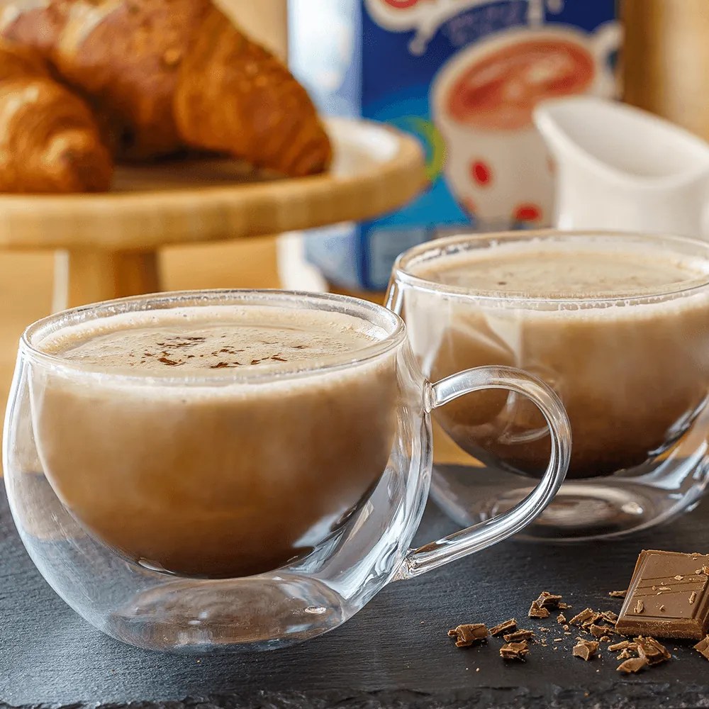 Thermo cappuccino pohár csésze, 2db, 280ml, HOTCOOL TYP 1