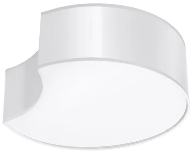 SOLLUX SL-1050 CIRCLE Kerek Mennyezeti Lámpa Fehér E27 IP20