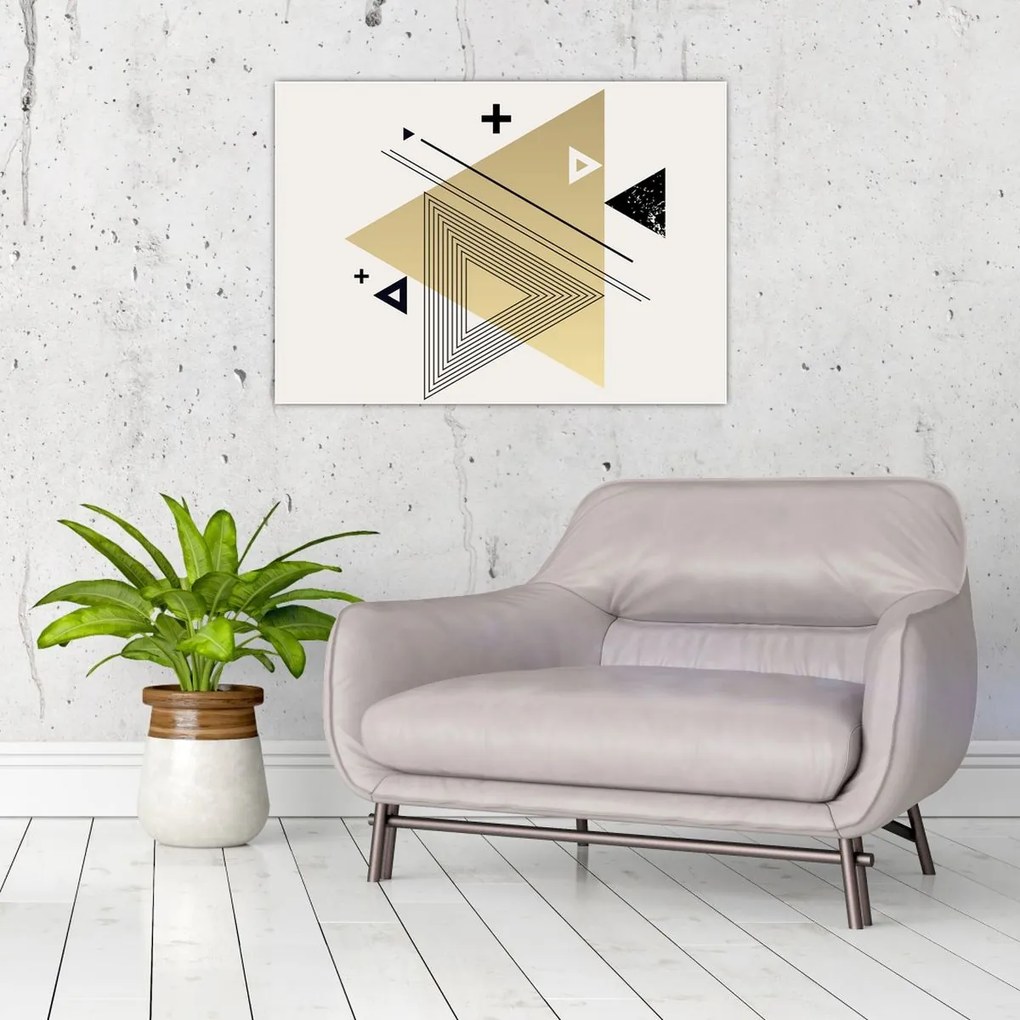 Kép - Geometriai formák N⁰4 (70x50 cm)