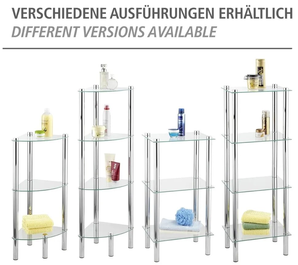 Yago 4 szintes polc - Wenko
