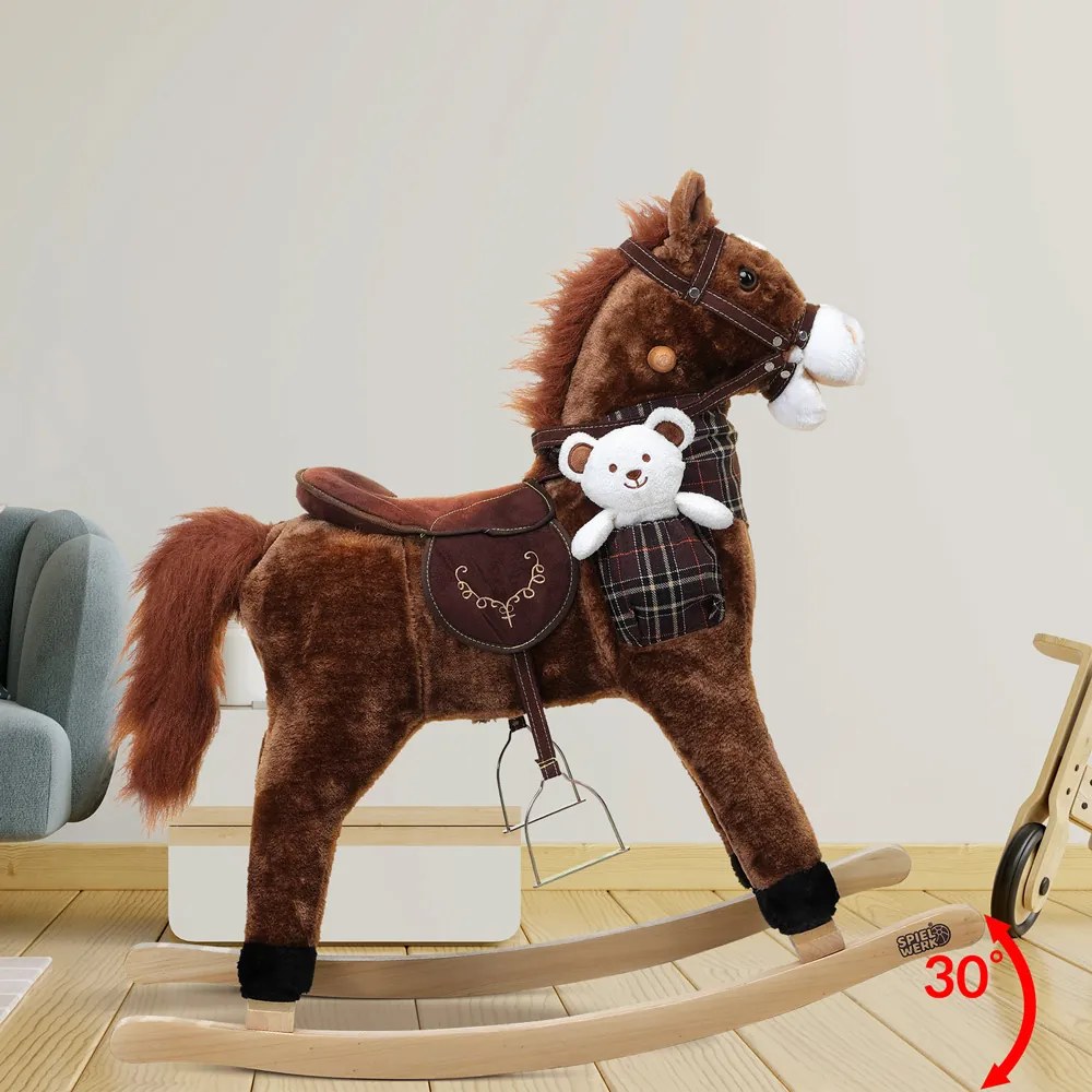 Spielwerk® Gyerek hintaló hangfunkcióval