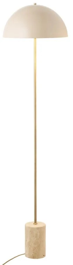 Bézs állólámpa fém búrával (magasság 155 cm) Sheffield – House Nordic