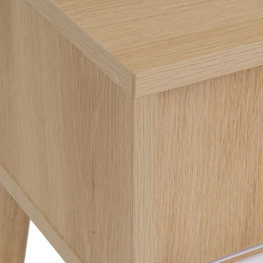 Natúr színű TV-állvány 115x48x40 cm Naroa – Casa Selección