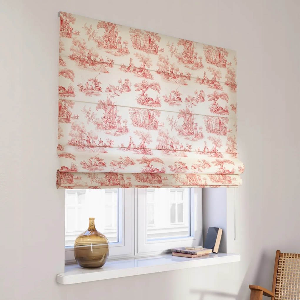 Kész Római roló Capri 140x180cm piros