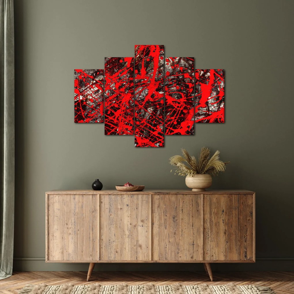 Kép - kifejező absztrakciók (150x105 cm)
