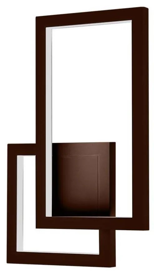 LED fali lámpa LED/20W/230V 3000K barna