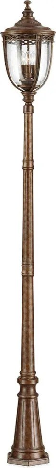 ELSTEAD FE-EB5-L-BRB ENGLISH BRIDLE Kandeláber Antik bronz, Átlátszó E14 IP44