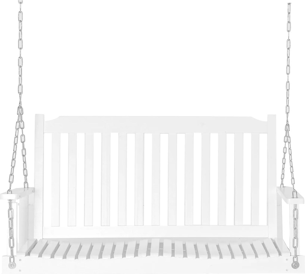 Outsunny Kerti Hinta 2 Főre - Hinta Pad Szilárd Fa 117 x 69 x 60 cm | Aosom