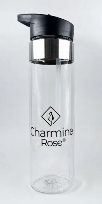 Tritán Palack 650 ml Charmine Rose el. rozsdamentes acél összecsukható szájfeltét