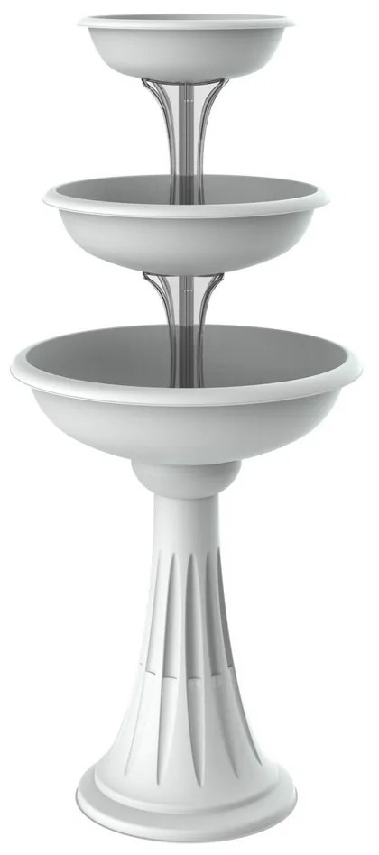 Trevy virágszökőkút, fehér, 50 x 114 cm