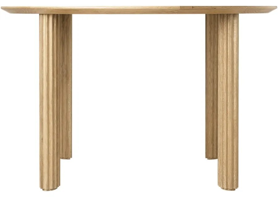 Tölgyfa kerek étkezőasztal ø 120 cm Comfort Circle – UMAGE