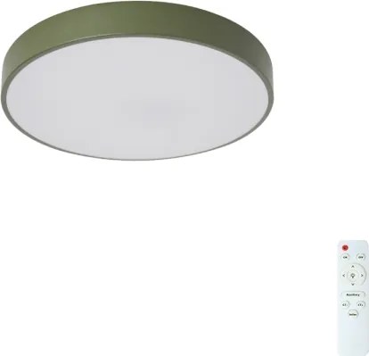 Brilagi - LED dimmelhető mennyezeti lámpa POOL LED/36W/230V 3000-6000K 30 cm zöld+távirányító