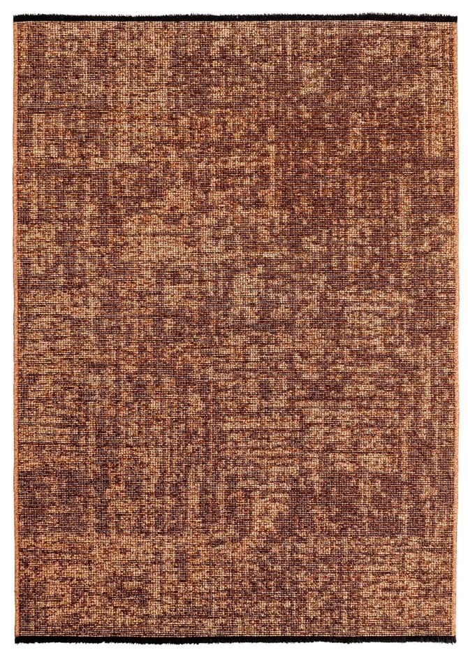 Terrakotta színű mosható futószőnyeg 80x250 cm Space 1900 – Ayyildiz Carpets