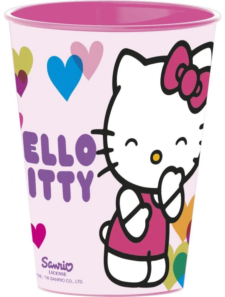 Javoli Hello Kitty műanyag pohár 260 ml, STF82207