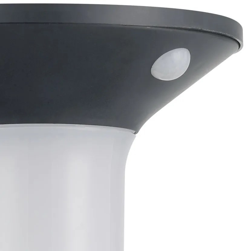 Eglo Corbezzola 900243 napelemes, mozgásérzékelős kültéri falilámpa, 6x0,03W LED, 400 lm, IP44