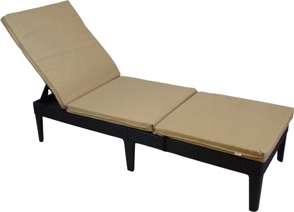 Napozóágy párna vízálló összecsukható gumis sedak bézs