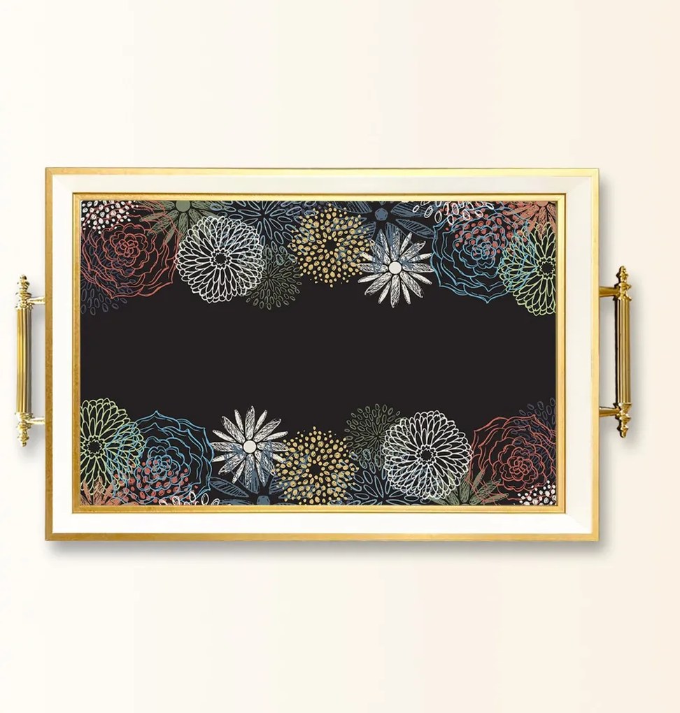 Üveg tálca, 38×24 cm – TPB9792