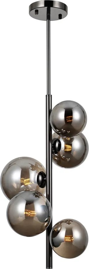 Függeszték Fekete Canello ITALUX-PND-406007-V5A-BCR