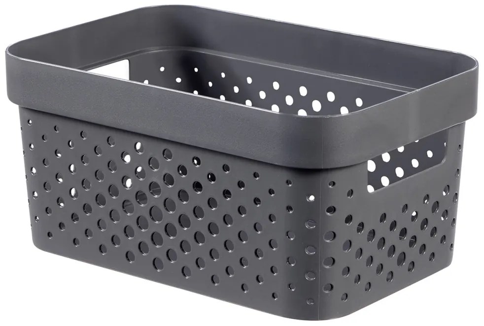 Curver Infinity Dots doboz 4,5L szürke