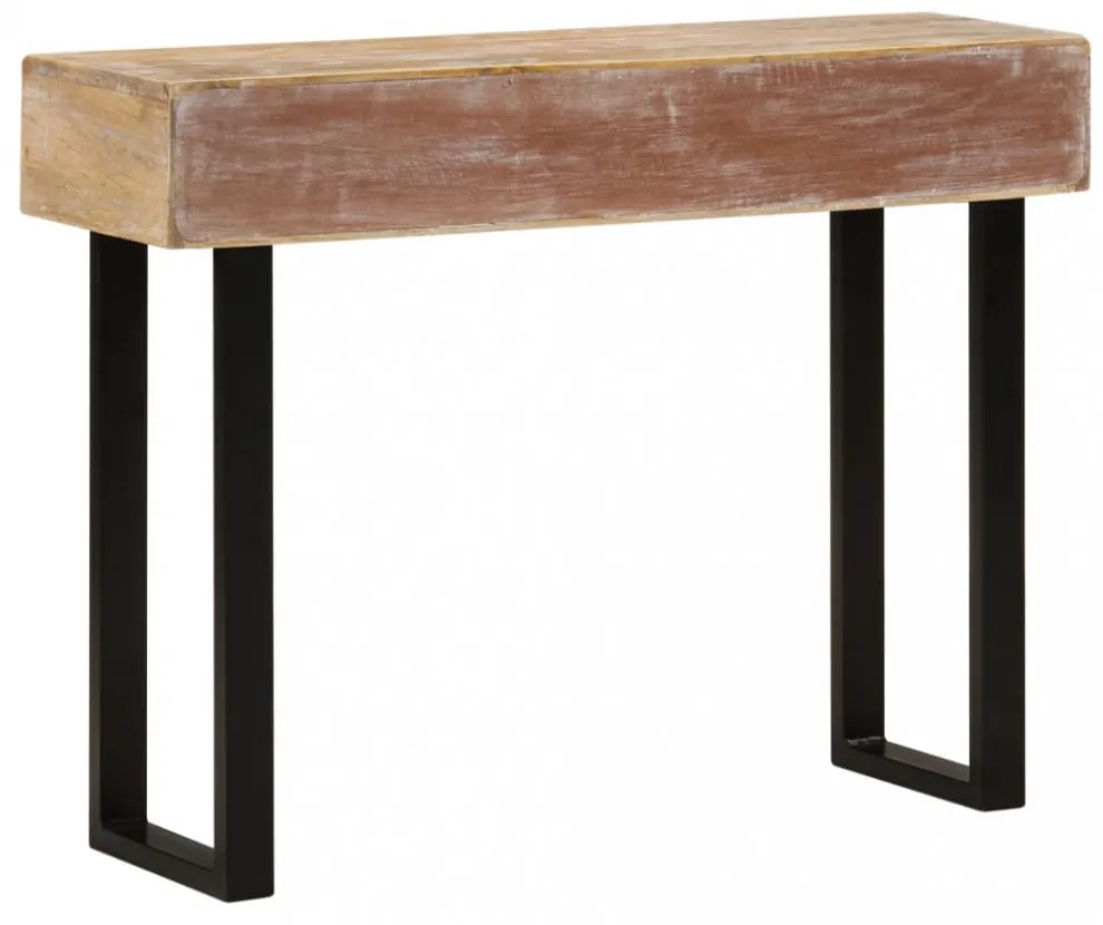 tömör mangófa tálalóasztal 100 x 30 x 75 cm