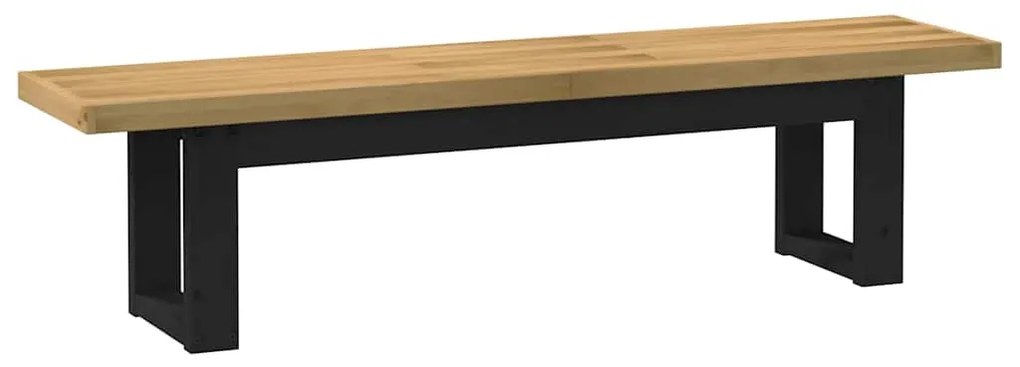 étkezőpad NOAIN U alakú lábak 180x40x45 cm tömörfa fenyőfa