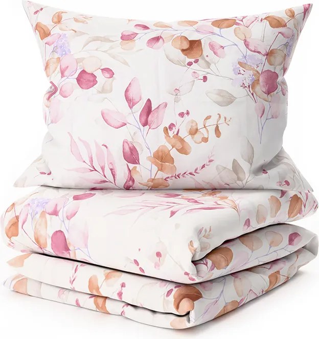 Mikroszálas ágyneműhuzat FLORANY fehér Ágyneműhuzat mérete: 70 x 90 cm | 140 x 220 cm