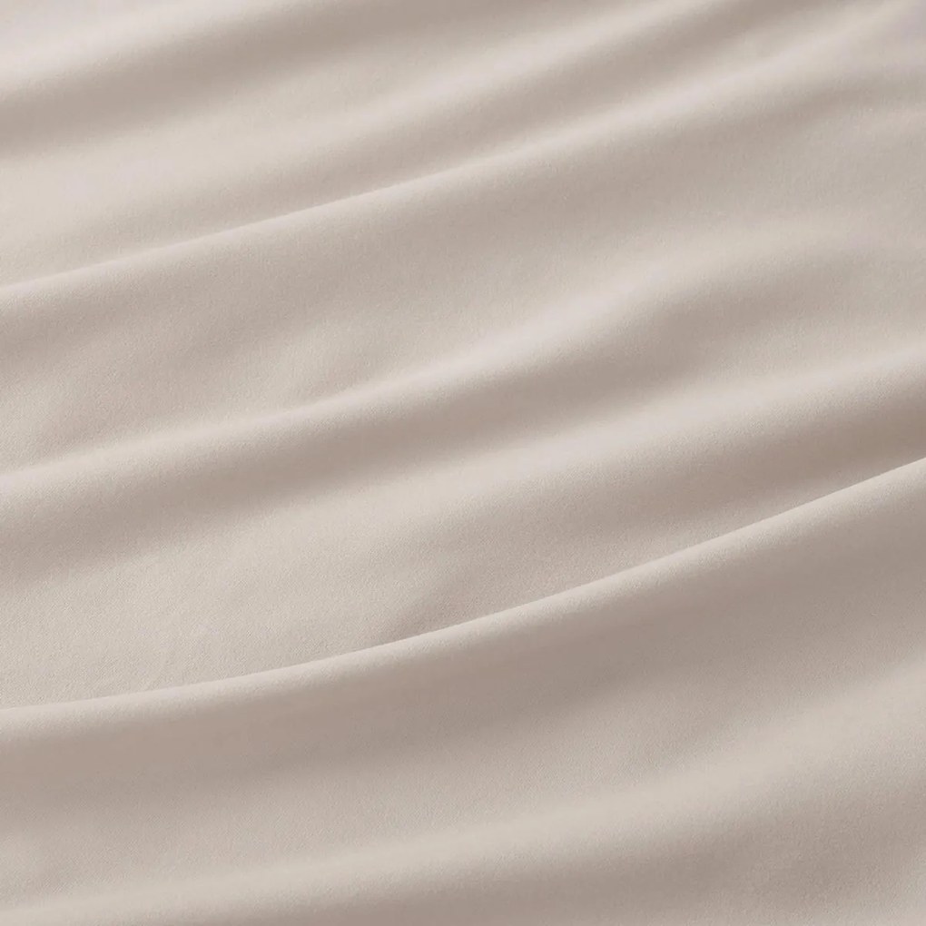 Goldea flanel ágyneműhuzat - latte 140 x 200 és 70 x 90 cm