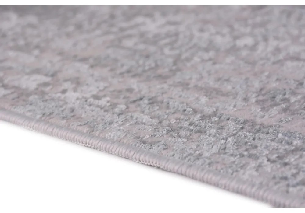 Szürke-türkiz pamut lépcsőszőnyeg szett 16 db-os 25x65 cm Milano Mavi – Vitaus