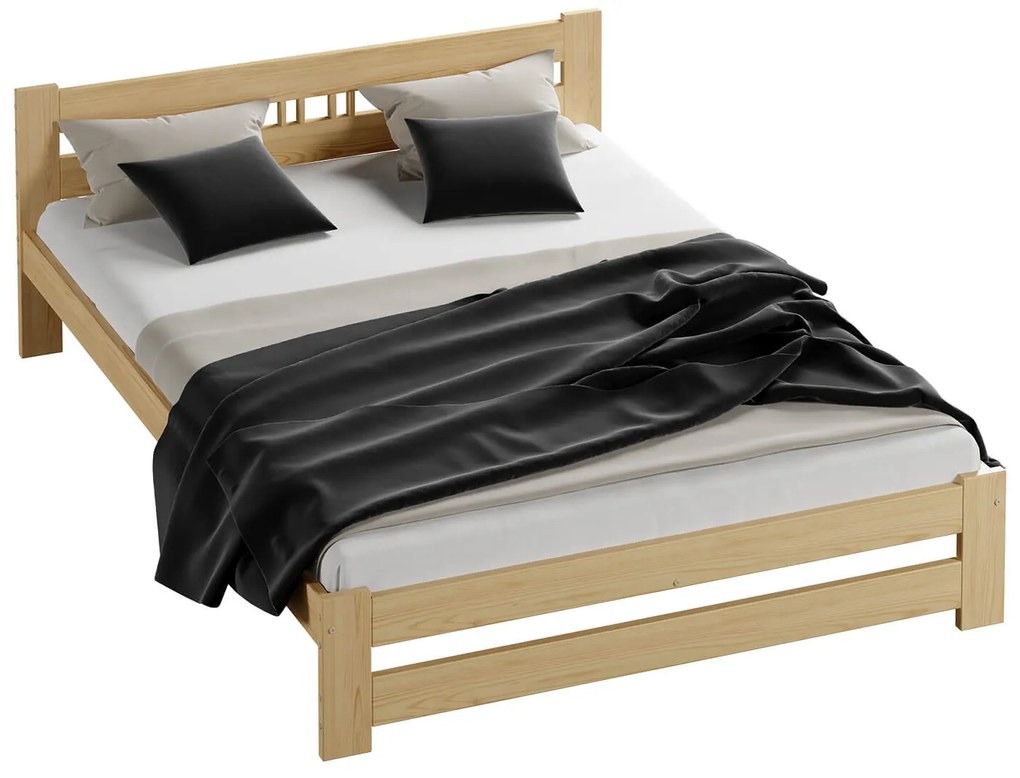 Fa ágy 180x200 LUX VitBed fenyő