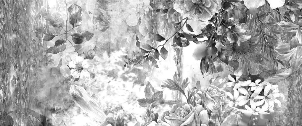 Kép - Romantikus kert (120x50 cm)