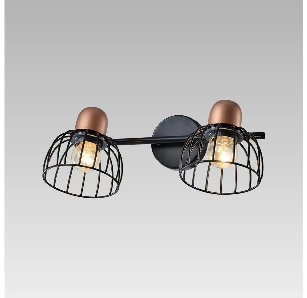 Prezent 75463 - Fali lámpa BASKET 2xE27/60W/230V