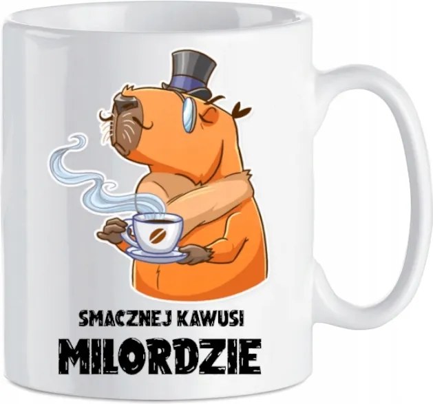 Bögre Ízletes Kávé Milord Kapibara Ajándék