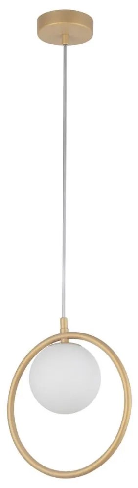 Csillár zsinóron AQUA 1xG9/12W/230V arany