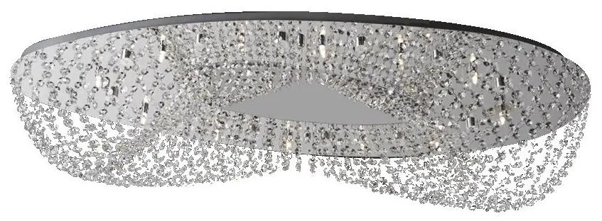 PREZENT 69048 - ELIPTHON mennyezeti lámpa 12xG9/33W/230V